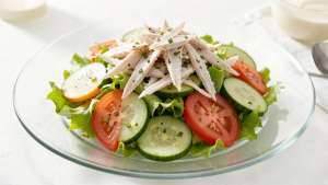 Saltfish & Cucumber Salad